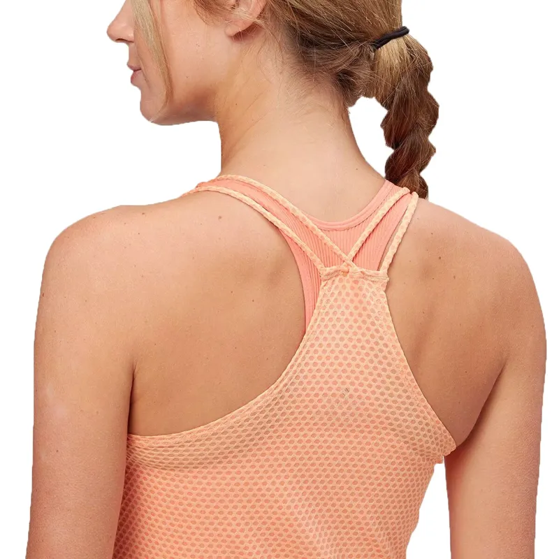 Ronhill Women's Momentum Deluxe Vest Apricot/Stone-3